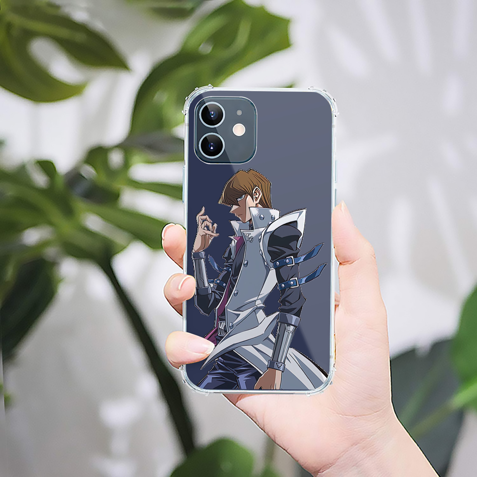 （画像用） 遊☆戯☆王 Yu-Gi-Oh! 【iPhone 12シリーズ対応】透明スマホケース（クリアソフトケース）